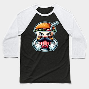 Burger Nog Baseball T-Shirt